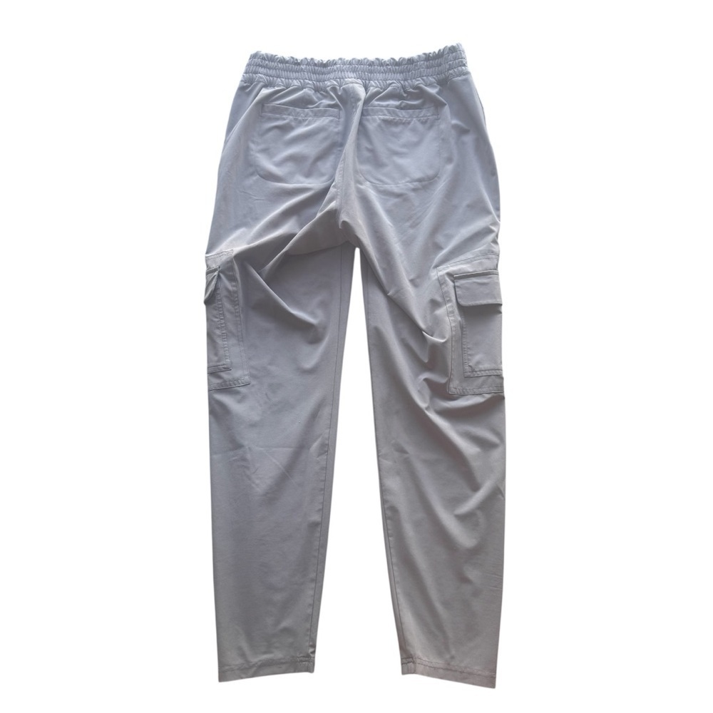 Athleta‎ Chelsea Cargo Pants Women 4 Grey Zip Pockets Athleisure Active Yoga - Picture 2 of 8